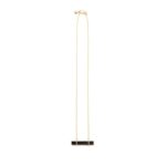 Necklace - URBAN BAR NECKLACE  Black Onyx