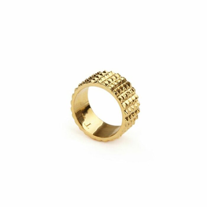 Ring - PURE PYRAMID RING  18ct Yellow Gold Vermeil