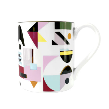 House of Hopstock Fine Bone China Mug with 22ct Gold 'Space odyssey - StarDust' £26