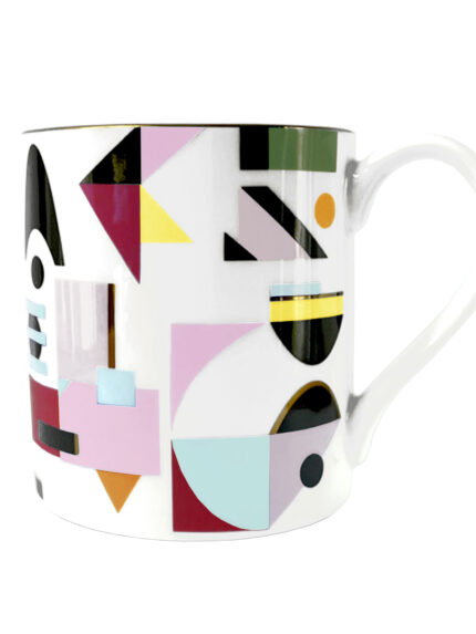 House of Hopstock Fine Bone China Mug with 22ct Gold 'Space odyssey - StarDust' £26