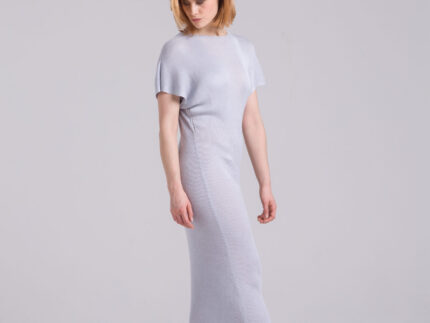 Grey knit dress - Valentina Karellas