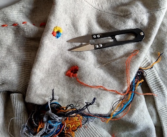 Knitwear Mending - London Repair Week