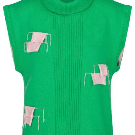 CAshmere green top