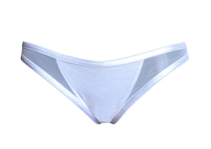 Sustainable Underwear - White Briefs