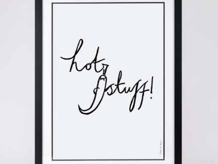 Hot Stuff – Framed Print - BYAM England