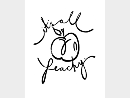 It’s All Peachy – Print - BYAM England