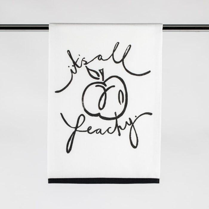 It’s All Peachy – Tea Towel - BYAM England