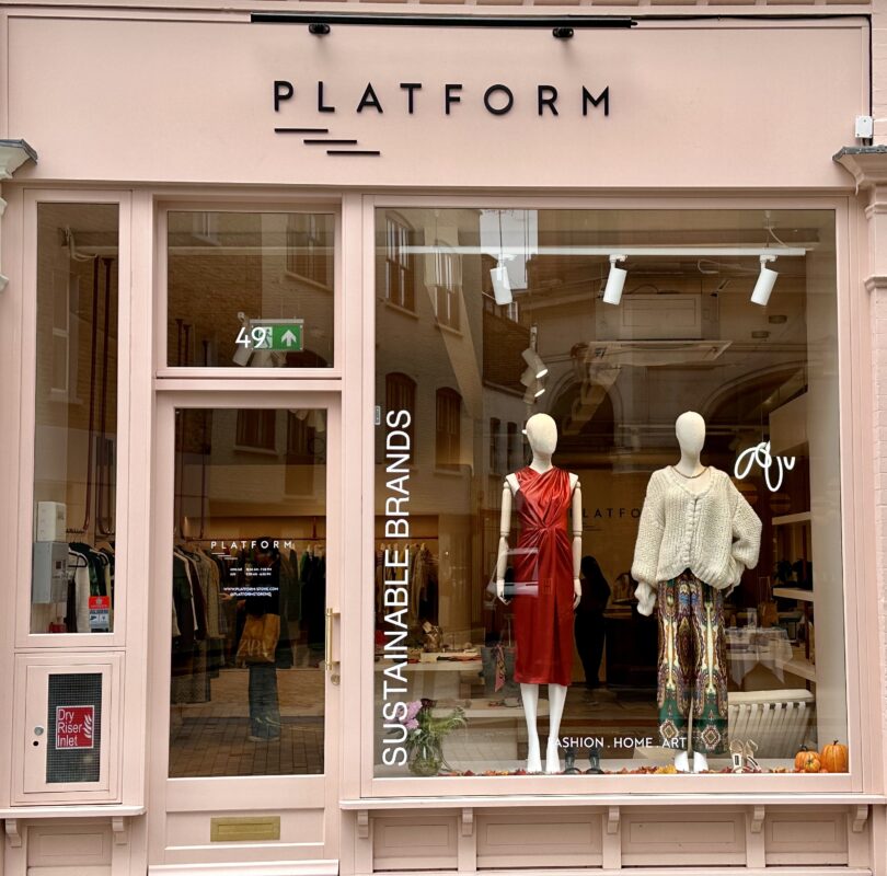 Autumn Style Window Display at PLATFORM 2