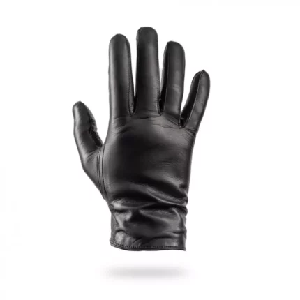 invisible pro touch leather gloves for men black