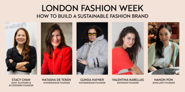 London Fashion Week - Sustainable Fashion Panel