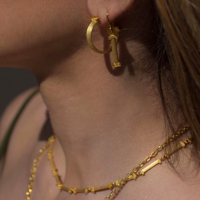 The Ionic Dangle Earring image 2