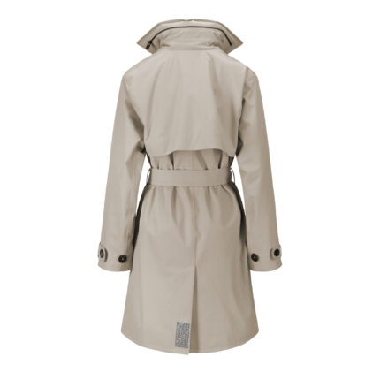 BRGN Yr'en Rain Trench Coat in Sand