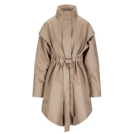 BRGN Waterproof Trench Coat - Taupe