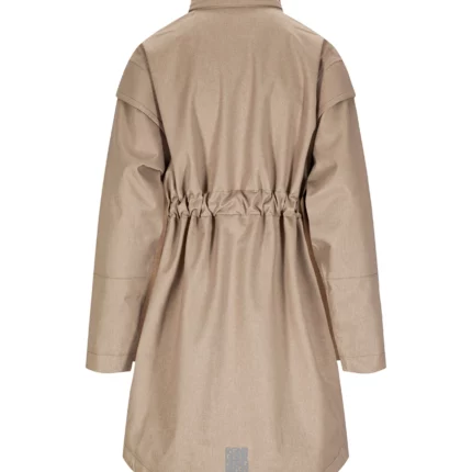 BRGN Waterproof Trench Coat - Taupe