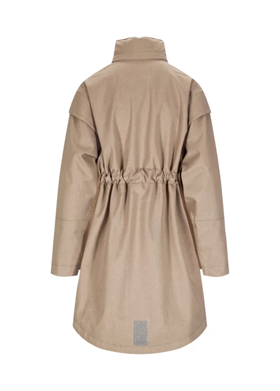 BRGN Waterproof Trench Coat - Taupe