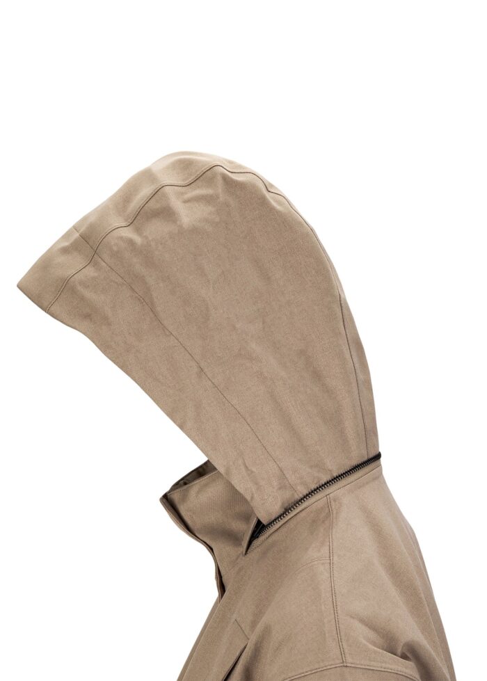 BRGN Waterproof Trench Coat - Hidden Hood
