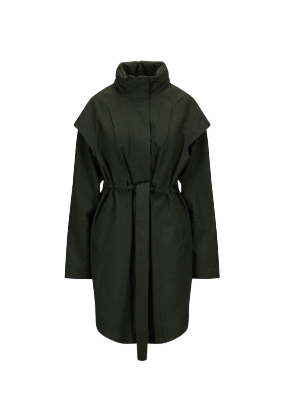 BRGN Monsun Green Raincoat