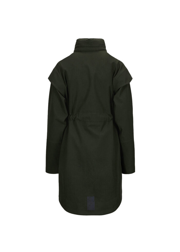 BRGN Monsun Green Raincoat