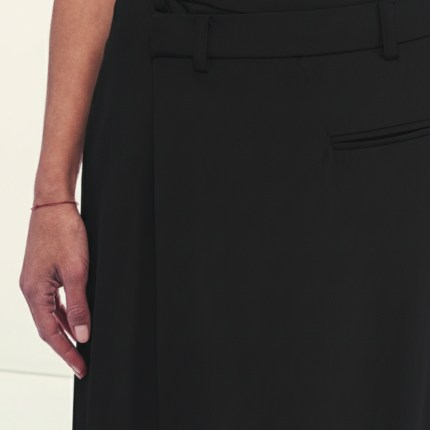 Smart Long Black Skirt
