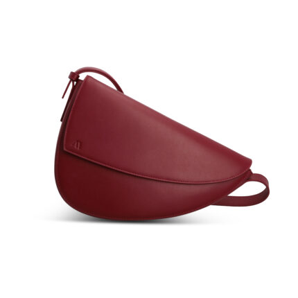 KAAI Rebel Dahlia Red Leather Cross Body Bag
