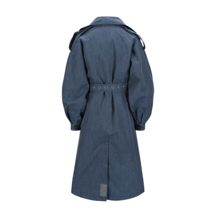 BRGN Duskregn Denim Waterproof Trench