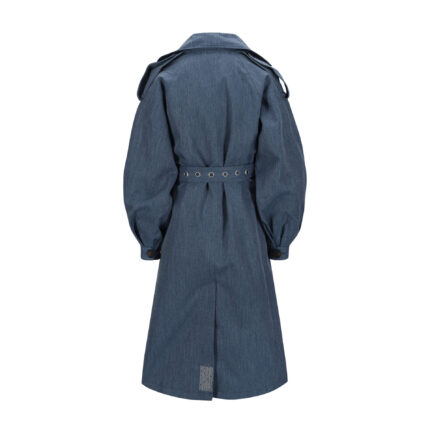 BRGN Duskregn Denim Waterproof Trench