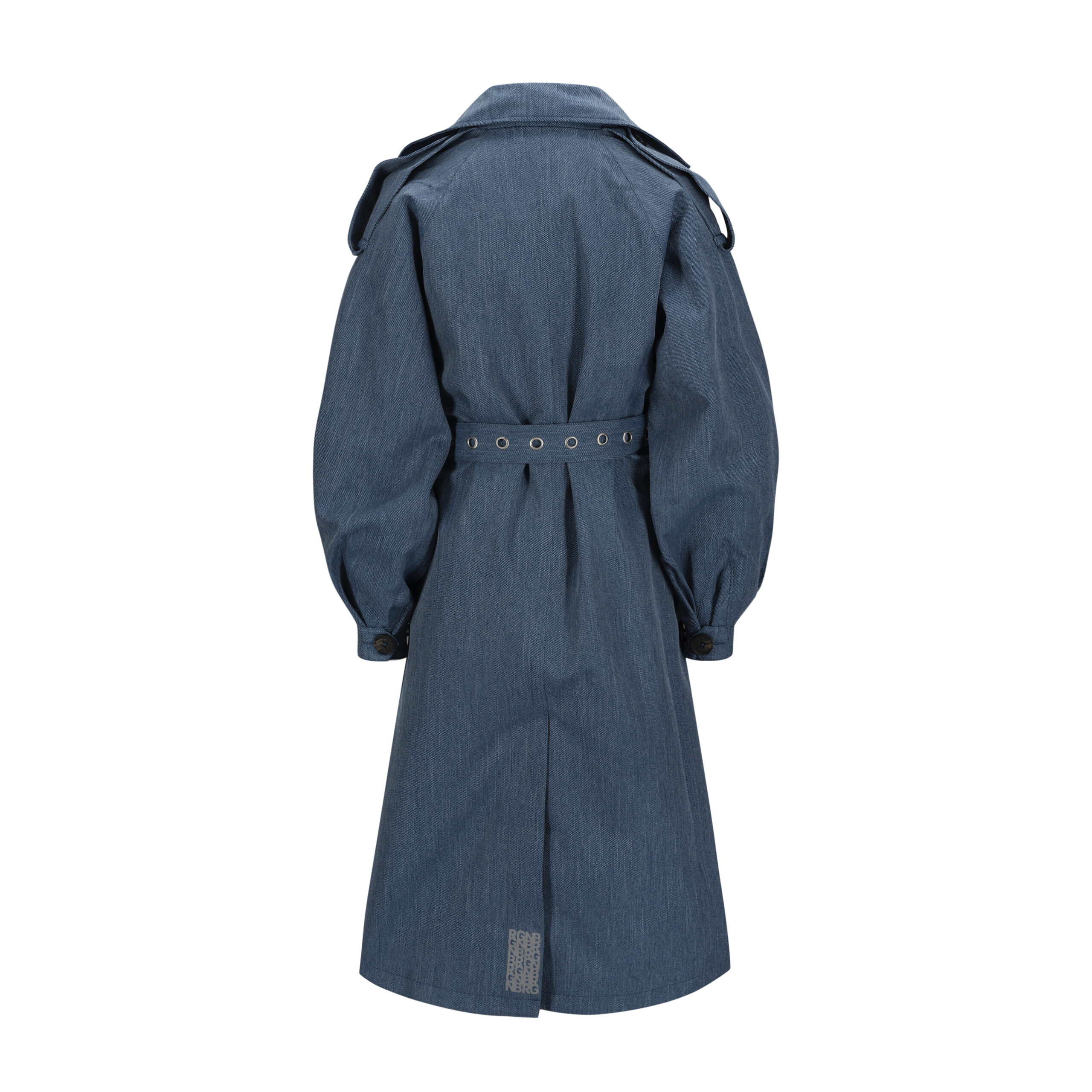 Duskregn Denim Back BRGN Duskregn Denim Waterproof Trench