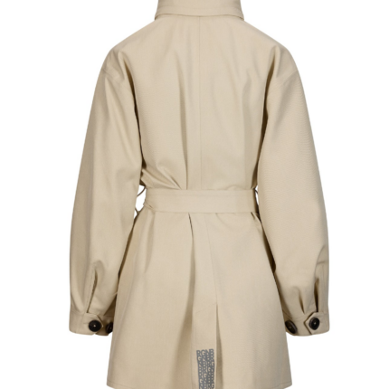 BRGN ROSSBY COAT - BEIGE DENIM