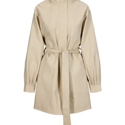 BRGN ROSSBY COAT - BEIGE DENIM