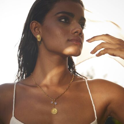 Eternal Vision in your Palm Studs - Kensho Heirlooms