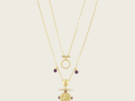 The Aquarius Zodiac Amulet Necklace - Kensho Heirlooms