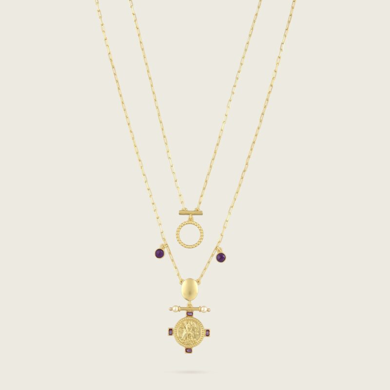 The Aquarius Zodiac Amulet Necklace - Kensho Heirlooms