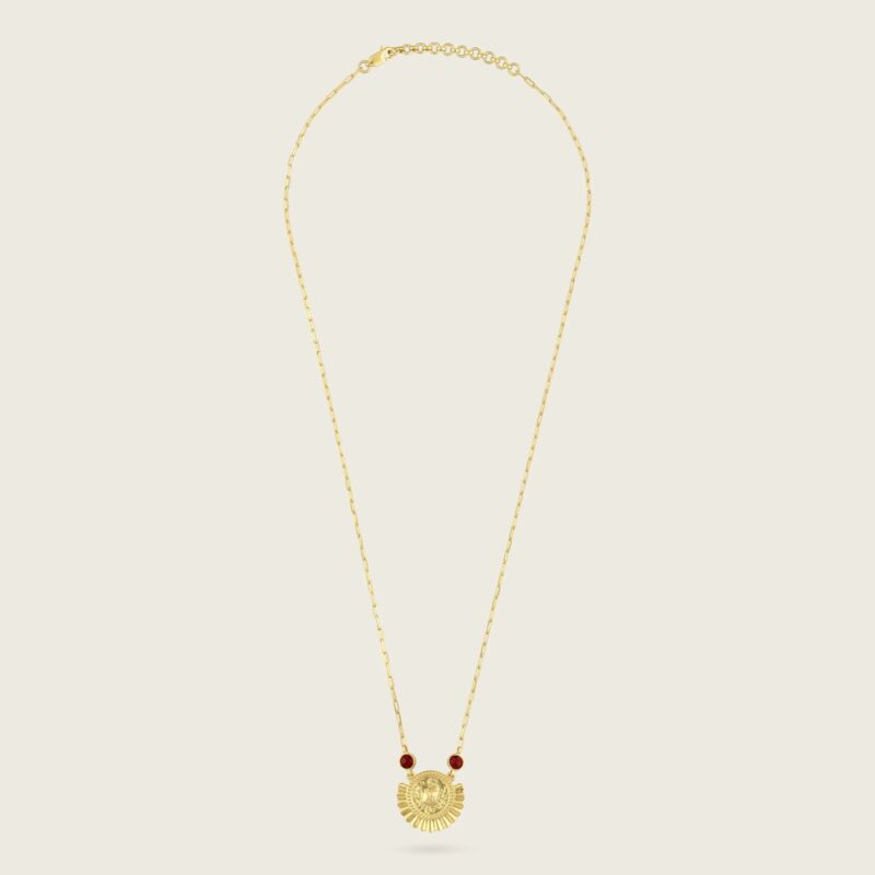 The Cancer Zodiac Amulet Necklace Single - Kensho Heirlooms