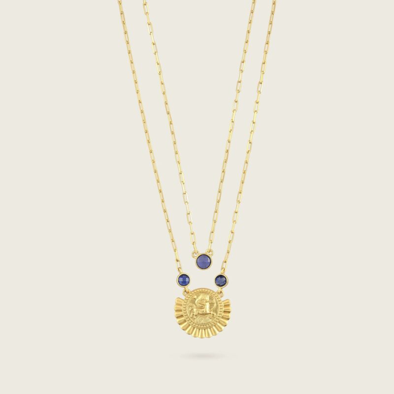 The Sagittarius Zodiac Amulet Necklace - Kensho Heirlooms