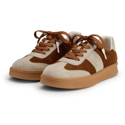 BRGN Leather Waterproof Sneakers - Brown