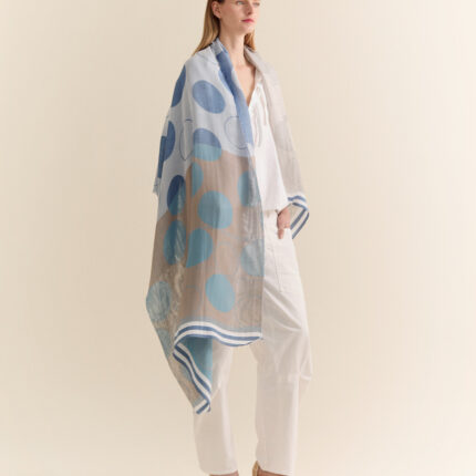 Traits Paris Scarf - Ammy No 1 - Blue