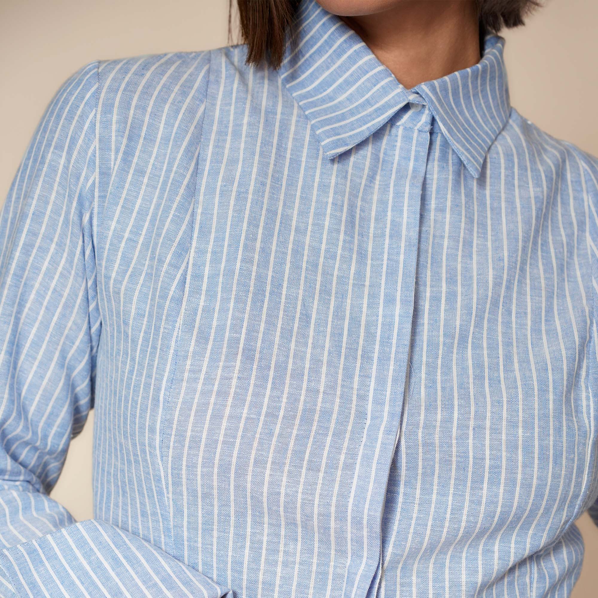 Cotton Linen Shirt-Light Blue-Resized-Platform-4