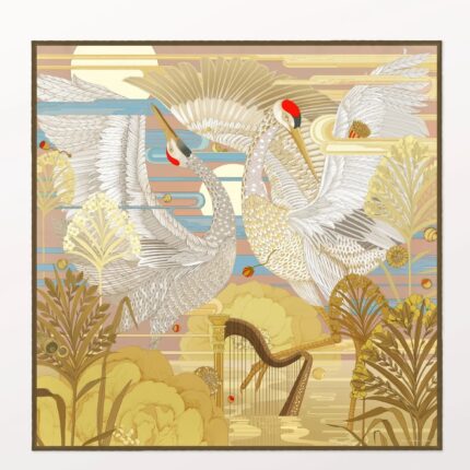 Pig Chicken Cow Scarf The Cranes Day