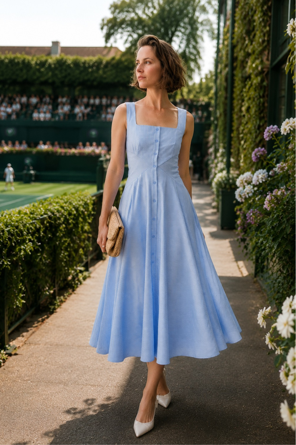 Romanticist Blue Dress