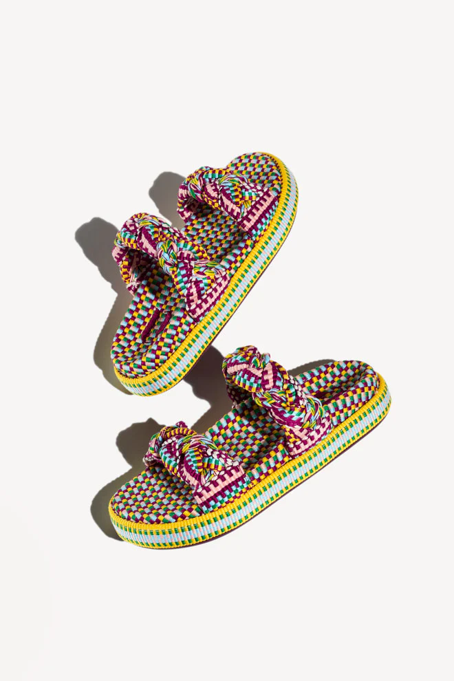 DANIELA_CARIBE_2_660x990 Amambaih Daniela Woven Flats - Caribe Yellow Shoes