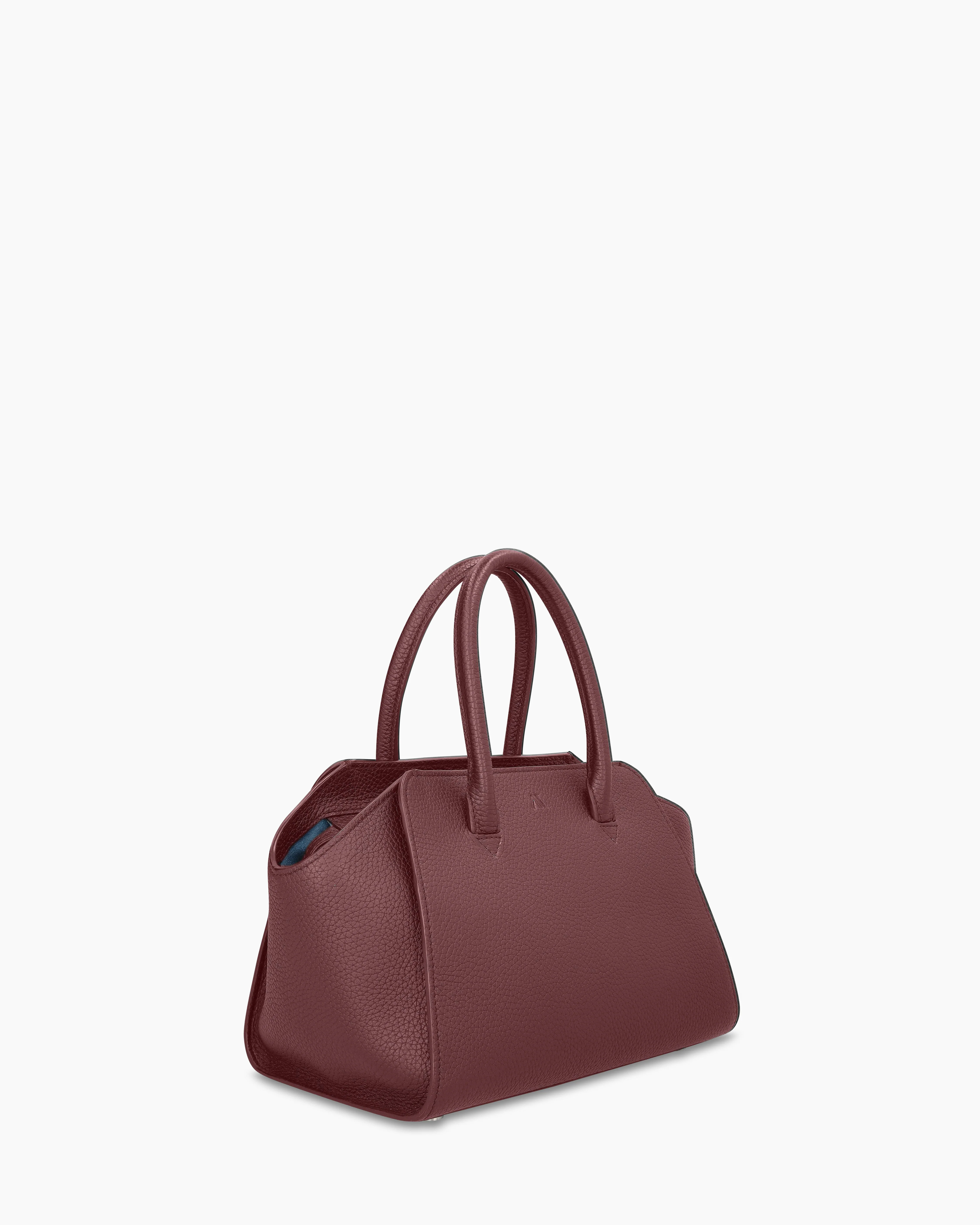 Mini_Voyager_Big_Grain_Burgundy_02 KAAI Mini Voyager Burgundy Leather Cross Body Bag