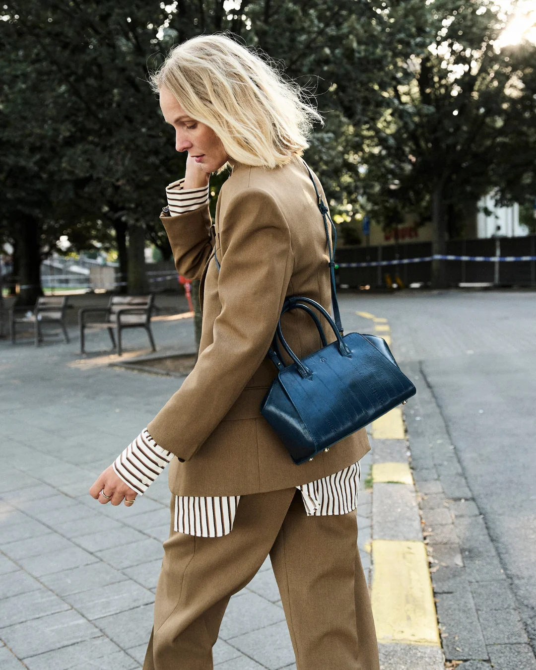 Mini_Voyager_Eel_Deep_Teal_Campaign KAAI Mini Voyager Black Leather Cross Body Bag