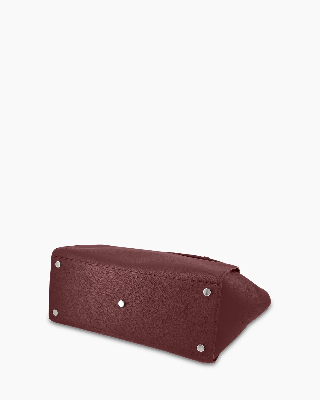 Voyager_Big_Grain_Dark_Burgundy_03 KAAI Voyager Burgundy Leather Work Bag