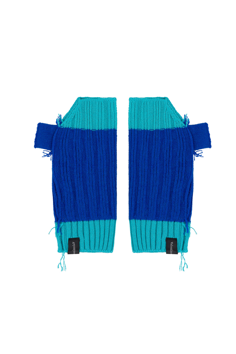 Tilney mitten blue